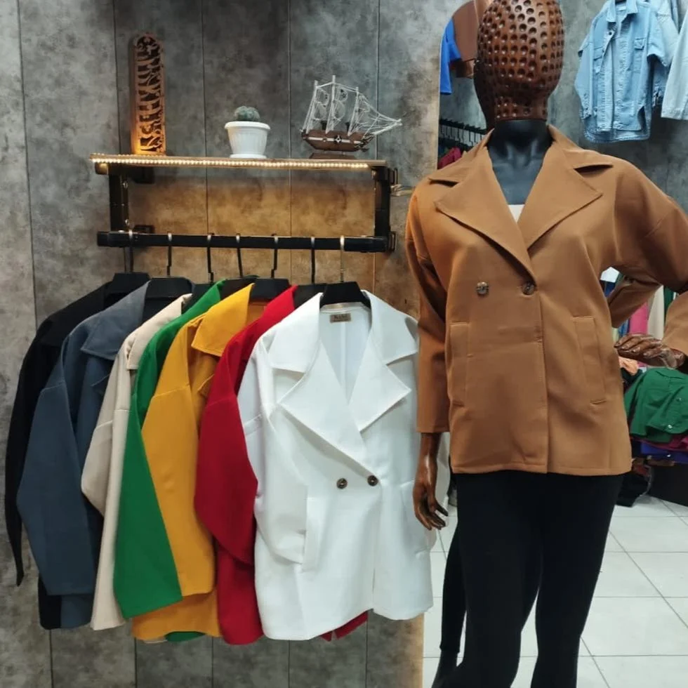 کت تک دو دکمه مینا