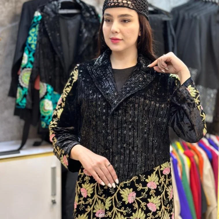 کت مخمل بهاری