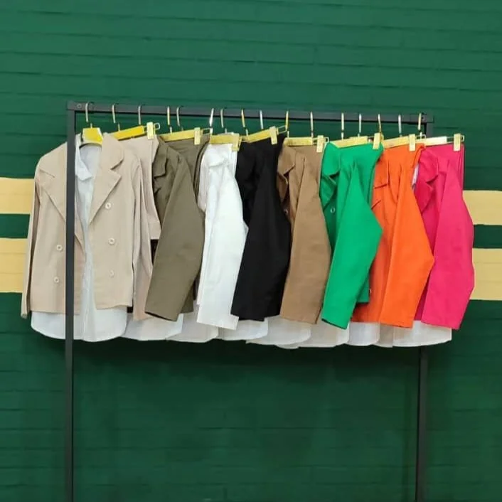 کت و شلوار کتون اعلا جنس شومیز